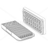 SA17694 AIR FILTER